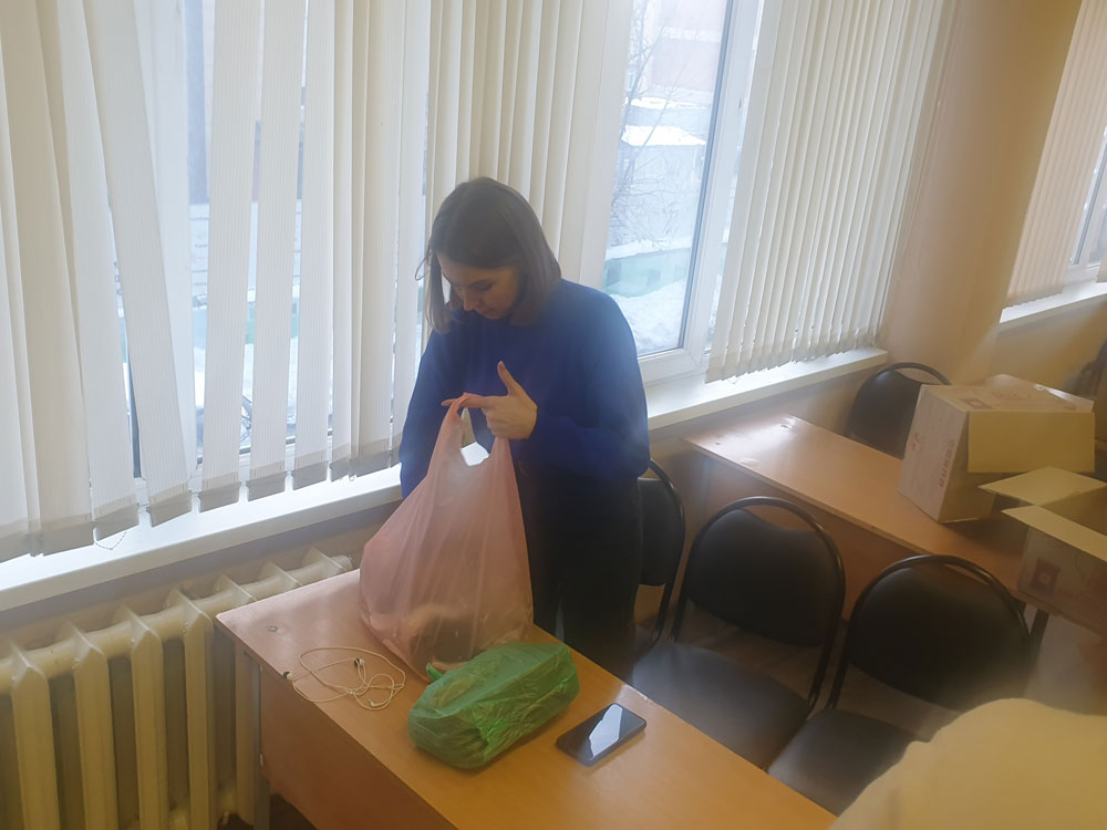 Наши посылки дошли до адресата!